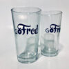 4 GoFred Beer Glasses